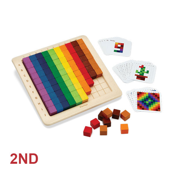 100 Counting Cubes Unit Plus (Plan Toys) SECOND