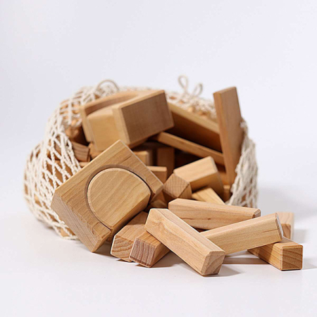 60 Natural Geo Blocks (Grimm's)