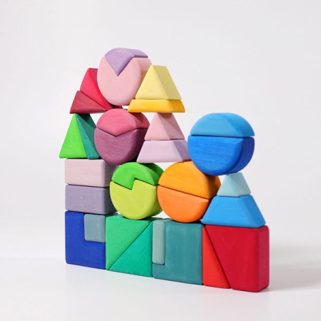 Building Set Triangle Square Circle (Grimm's)