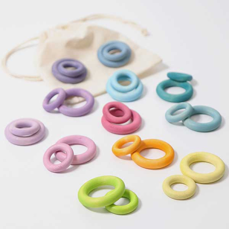 Building Rings Pastel (Grimms)