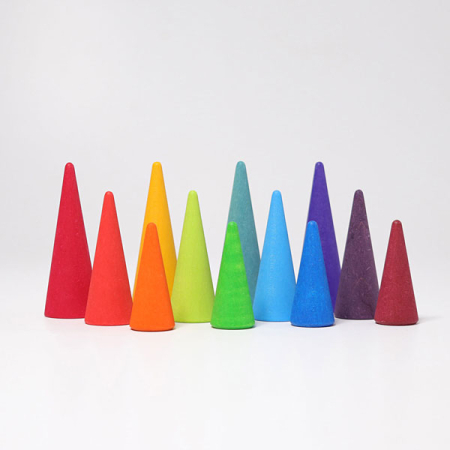 Rainbow Forest Building Set (Grimm's)
