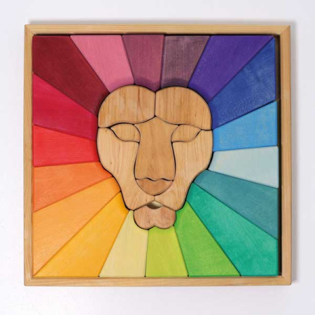Building Set Rainbow Lion (Grimm's)