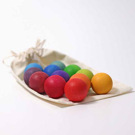 Small Rainbow Balls (Grimm's)