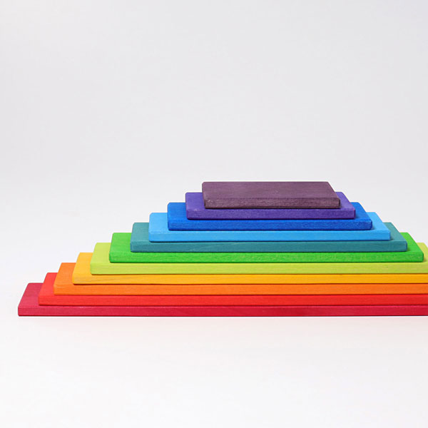 Building Boards rainbow (Grimm's)