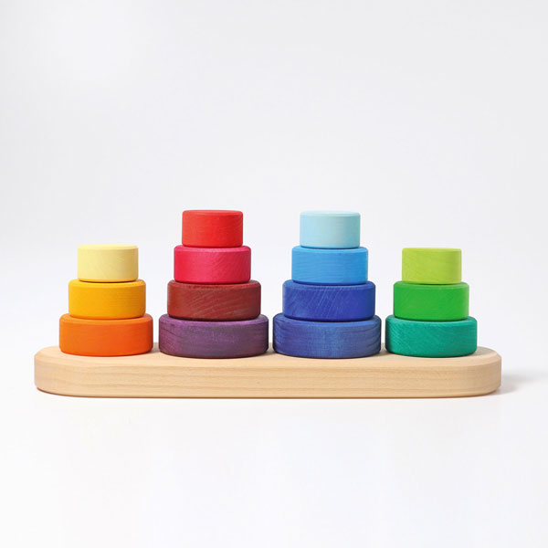 Fabuto Color Stacking Towers (Grimm's)
