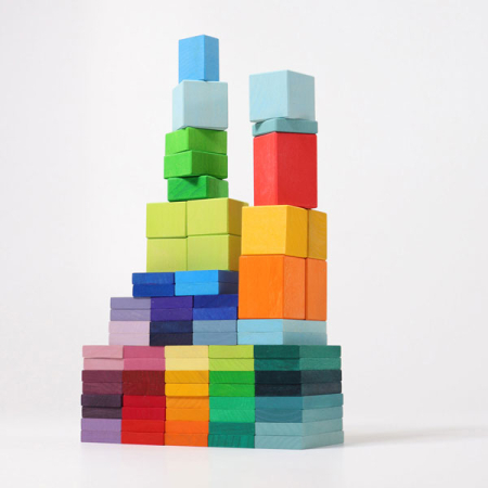 Color Charts Rally Building Blocks (Grimm's)