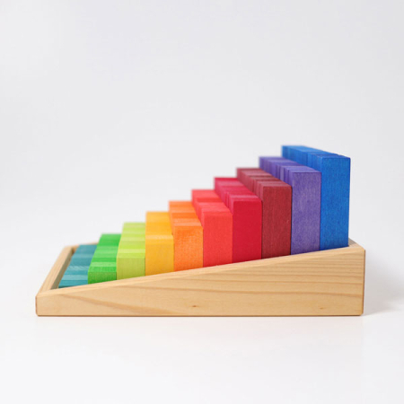 Small Stepped Counting Blocks  2 x 2 (Grimm's)