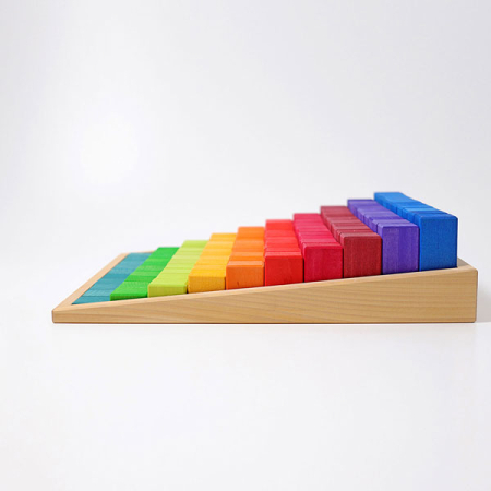 Large Stepped Counting Blocks 4x4 (Grimm's)