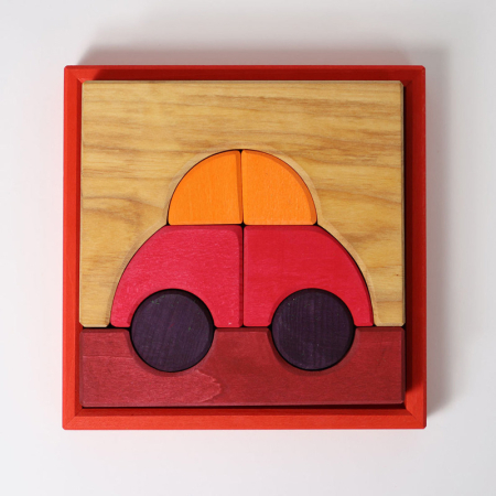 Grimm's Building Set Red - Car