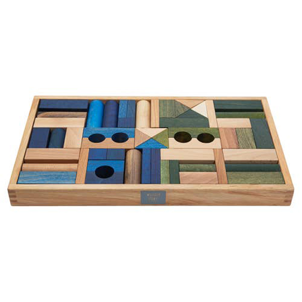 Cold blocks in tray - 54 pcs (Wooden Story)