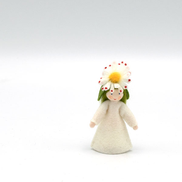 Common Daisy Fairy Felt Doll Simple (Spring)