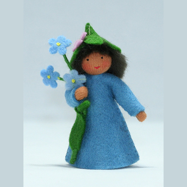 Forget-Me-Not Prince Felt Doll Medium