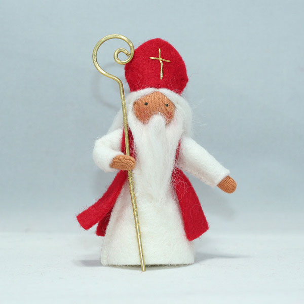 Saint Nicholas Felt Doll Medium
