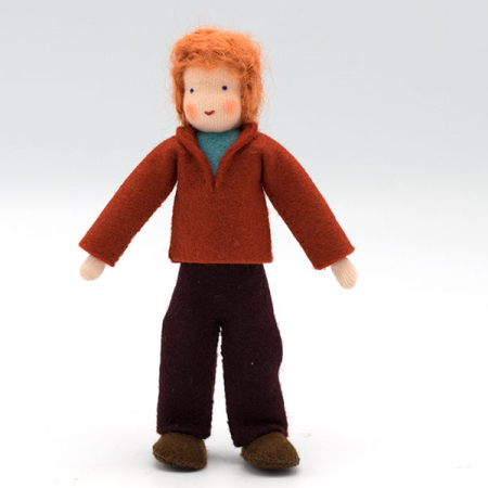 Father Fair with Ginger Hair Dollhouse Doll