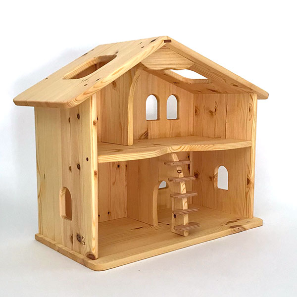 waldorf wooden dollhouse