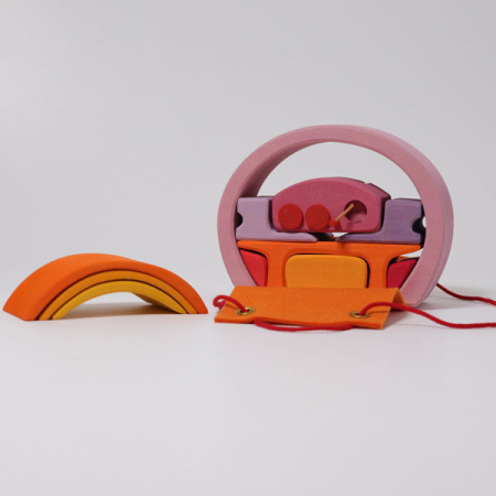 Lollipop Dollhouse to Go (Grimm's)
