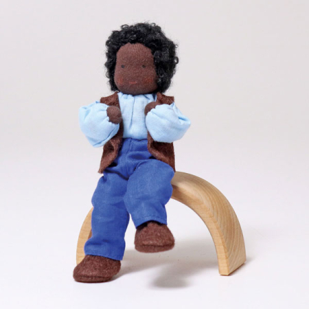 Mr Ebenholz Dollhouse Doll (Grimm's)