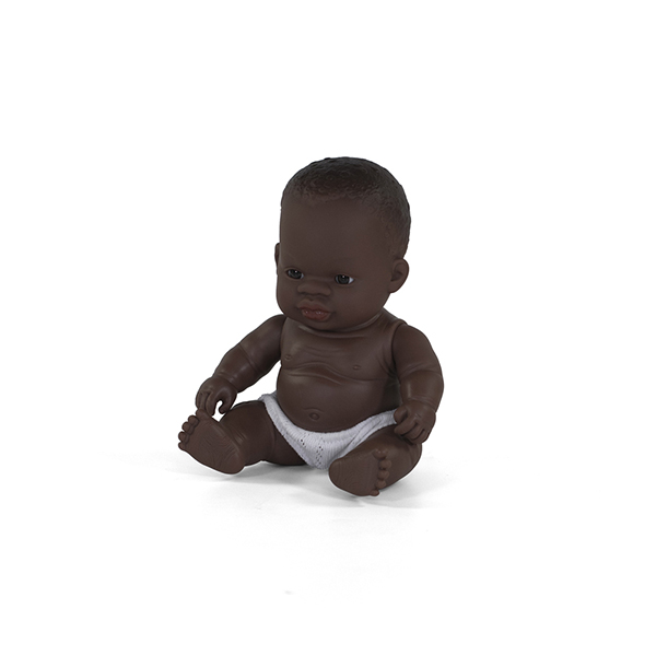 Newborn Baby Doll Black Boy