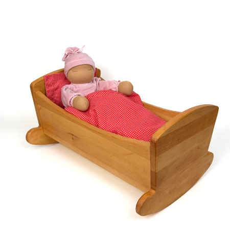 toy doll cradle bedding