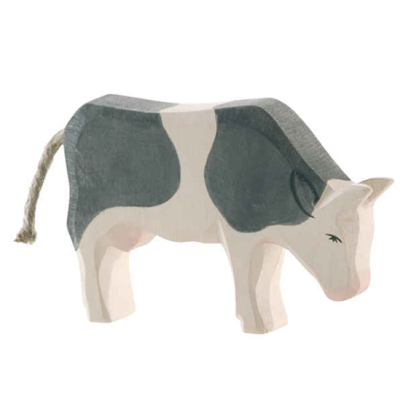 Ostheimer Cow B & W Eating