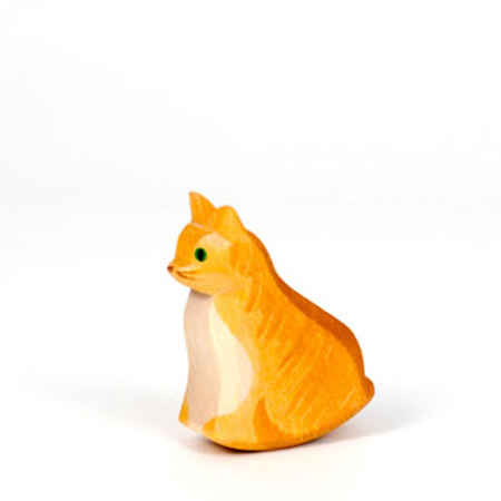 Ostheimer Cat Orange Sitting