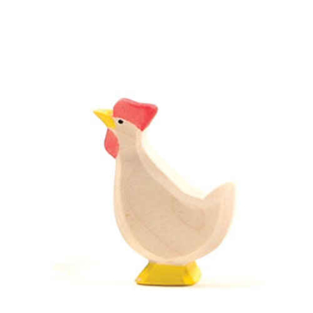 Ostheimer Hen White Head Up