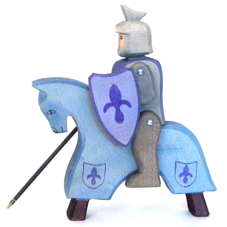 Ostheimer Riding Knight with Horse Blue