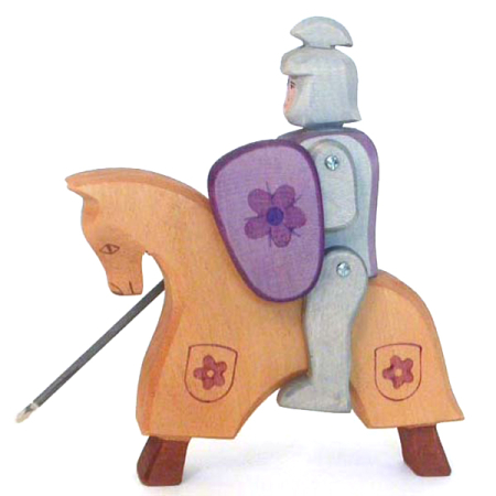Ostheimer Riding Knight with Horse Red