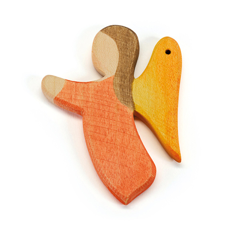 Ostheimer Angel Ornament Orange