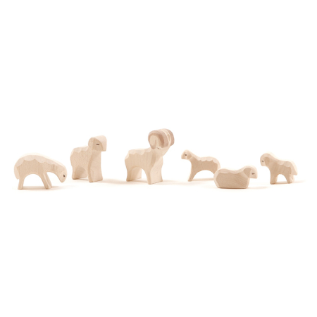 Ostheimer Sheep Group in a Box (Ostheimer MINI Nativity)