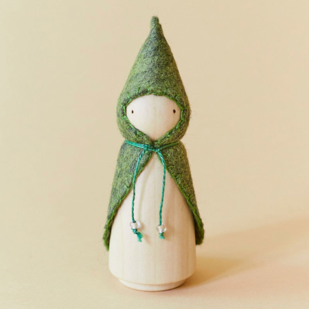 Green Woodland Gnome