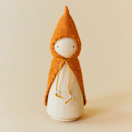Orange Woodland Gnome