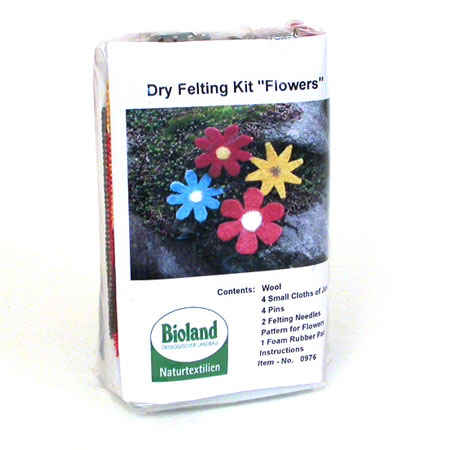 Flowers Dry Felting Kit