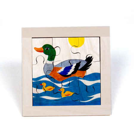 Duck Jigsaw Puzzle of Wood (Atelier Fischer)
