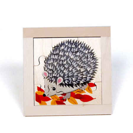 Hedgehog Jigsaw Puzzle of Wood (Atelier Fischer)