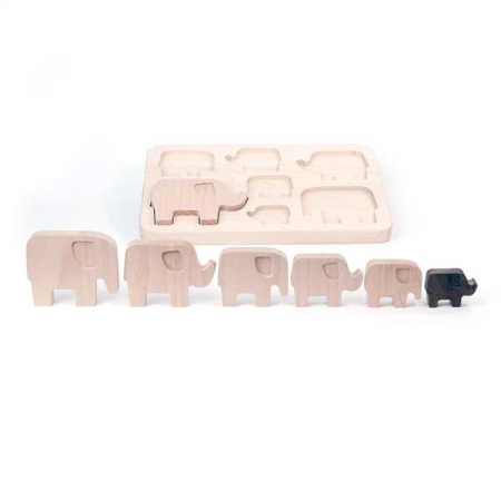 Elephants Sorting Puzzle (Bajo)