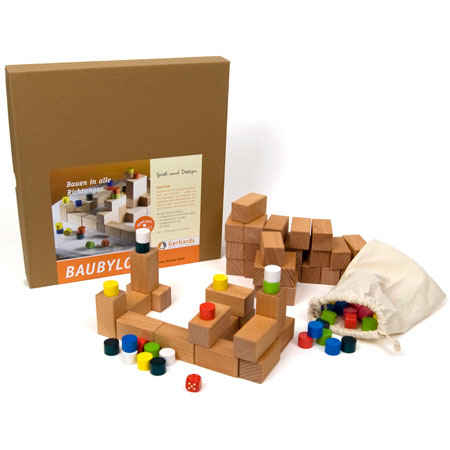 Baubylon Wooden Board Game