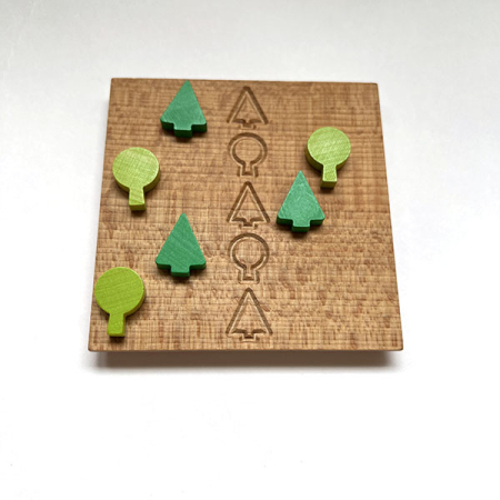 TRICKY TREES Mini Board Game