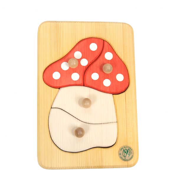 Mushroom Peg Puzzle