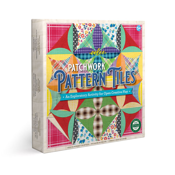 Patchwork Pattern Tiles (eeBoo)