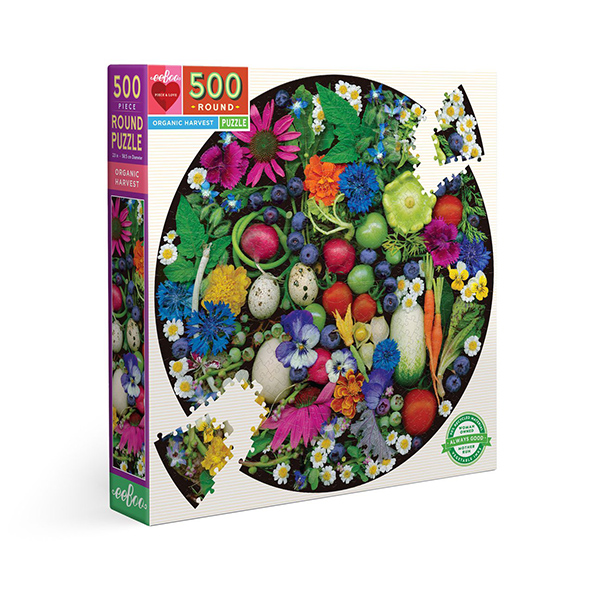 Organic Harvest 500 pc Jigsaw Puzzle (eeBoo)