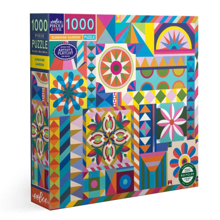 Sunshine Garden 1000 Pc Puzzle (eeBoo)
