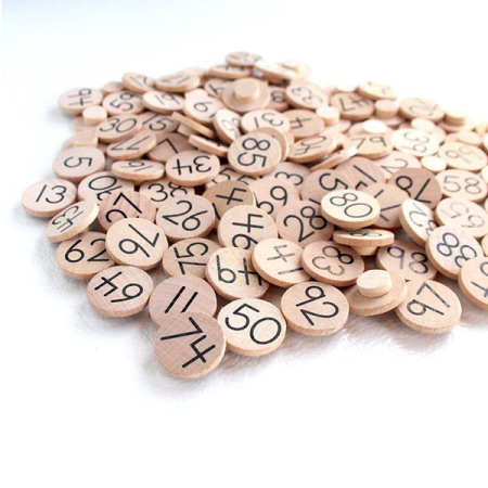 1-100 Counting Coins for Hundred Frame