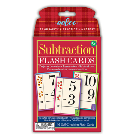 Flash Cards Subtraction