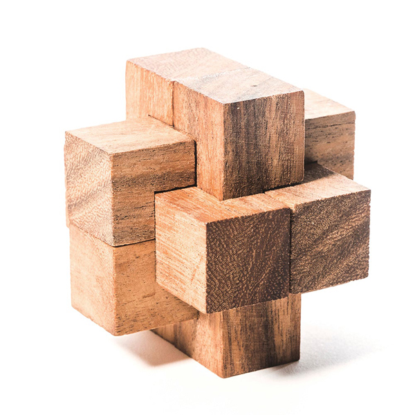 Burr Interlocking Puzzle L