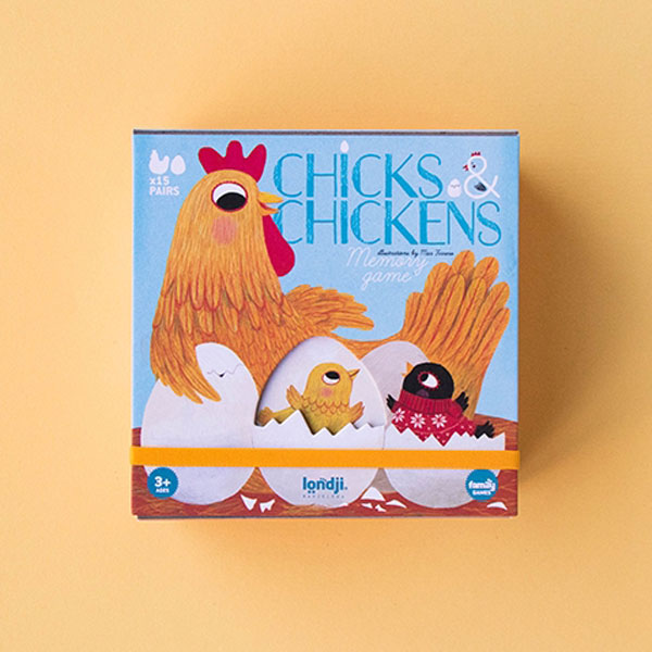 Chicks and Chickens Memo Game (Londji)