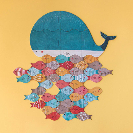 Whale and the Fish game (Londji)