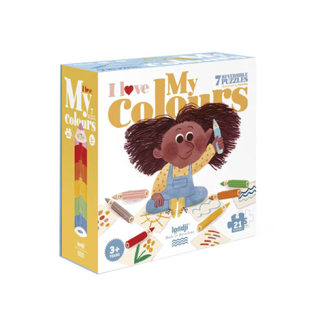 I Love My Colors Reversible Puzzle (Londji)