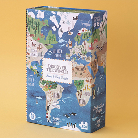 Discover the World 200 Pc Observation Puzzle (Londji)