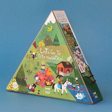 Let's Go to the Mountain Reversible Puzzle (Londji)